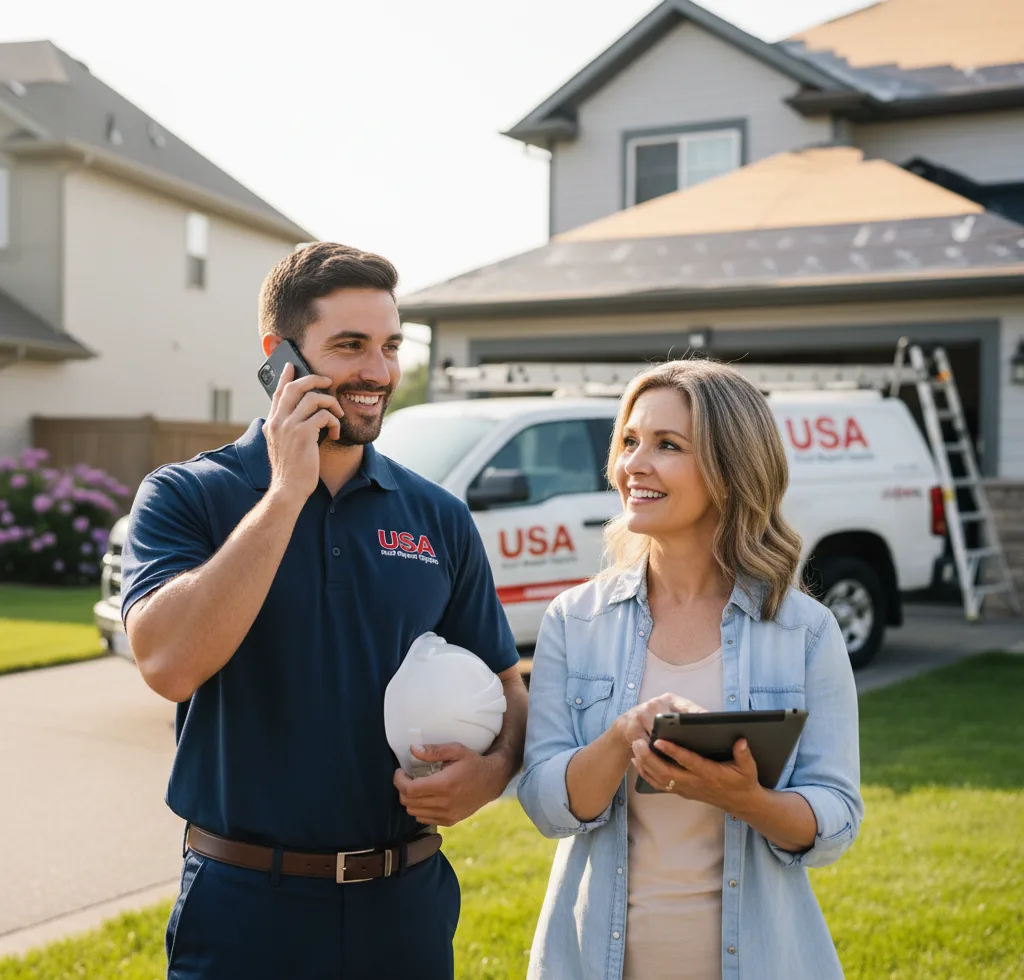 USA Roof Repair Experts customer support in Gladstone
